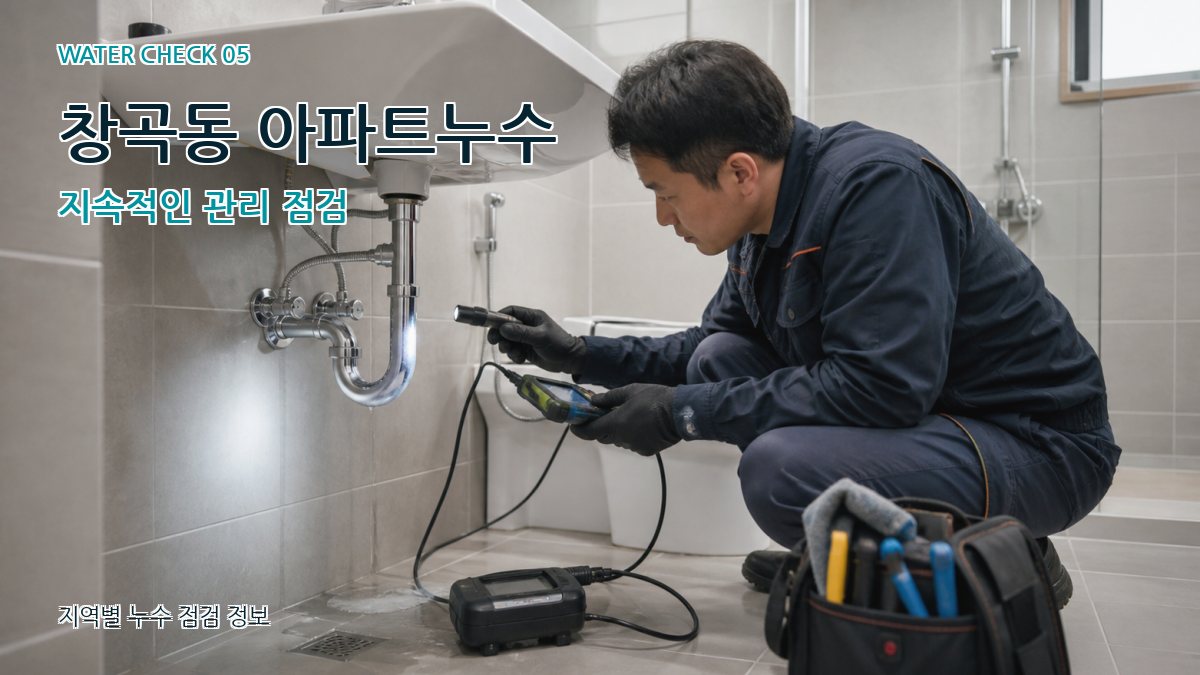 창곡동 아파트누수 지속적인 관리 점검