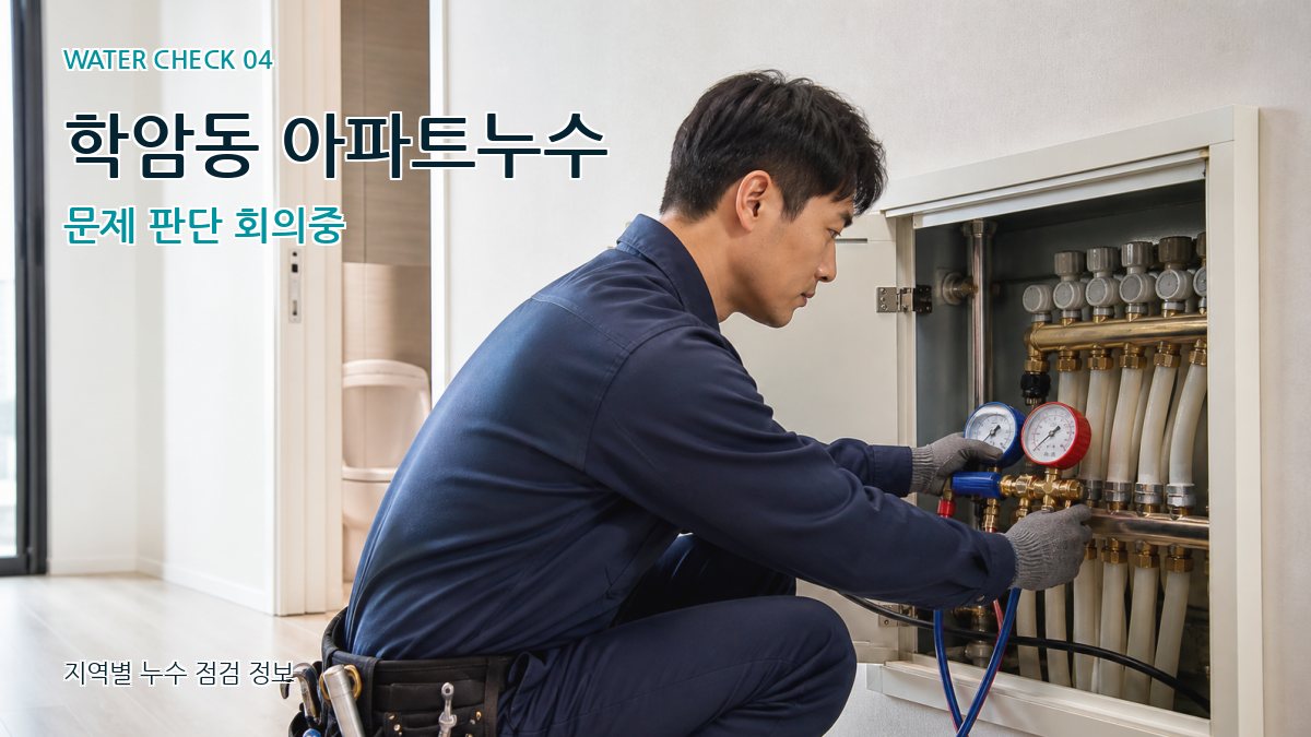 학암동 누수탐지 누수탐지 이미지