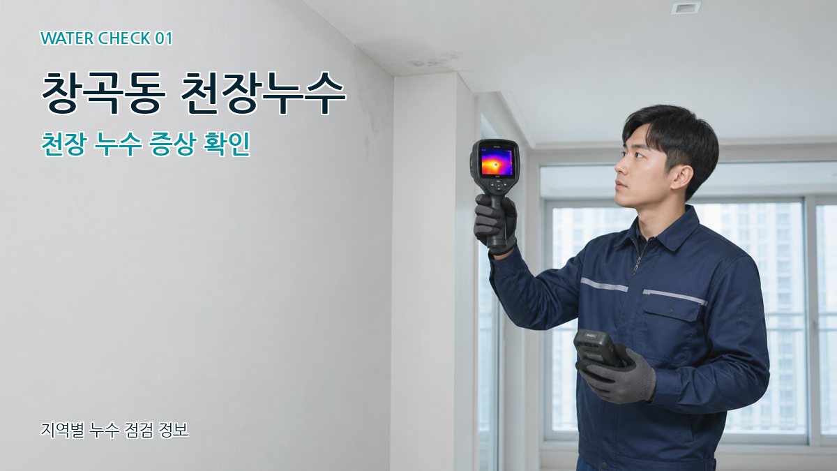 창곡동 아파트누수 누수탐지 이미지
