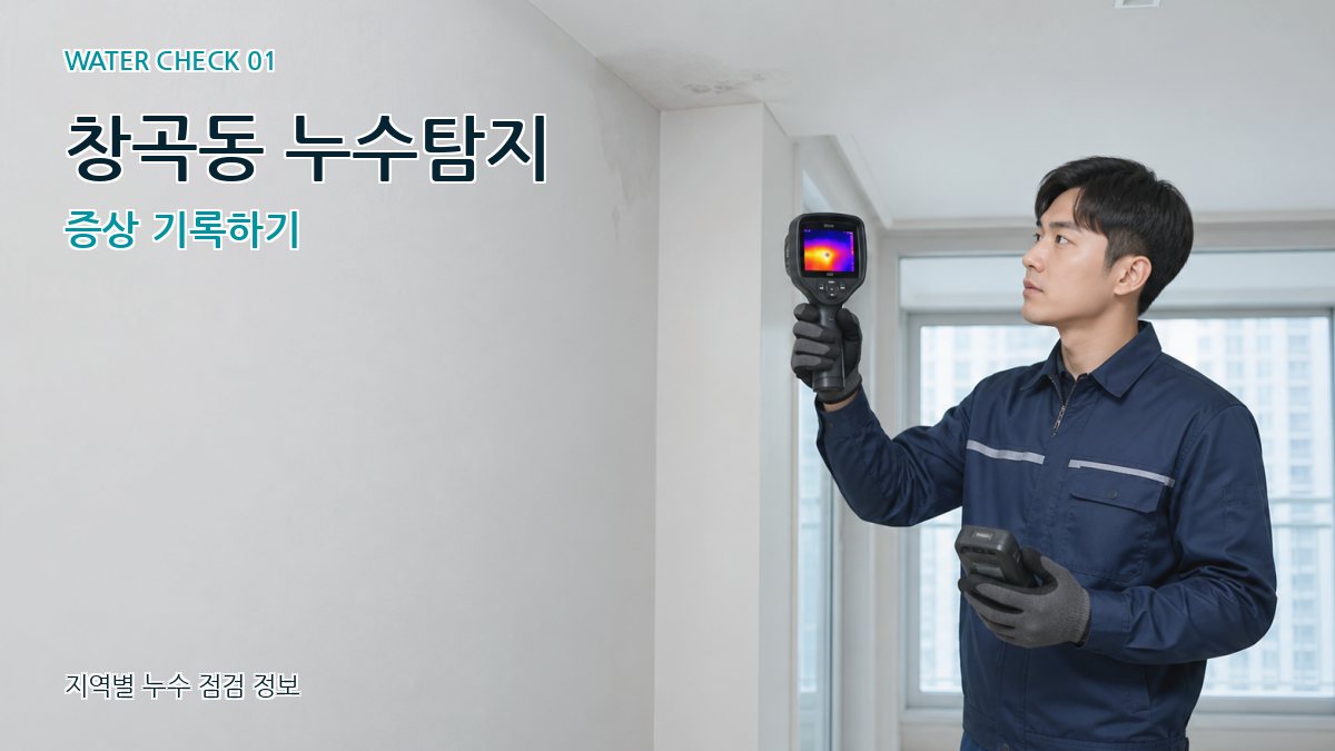 창곡동 아파트누수 누수탐지 이미지
