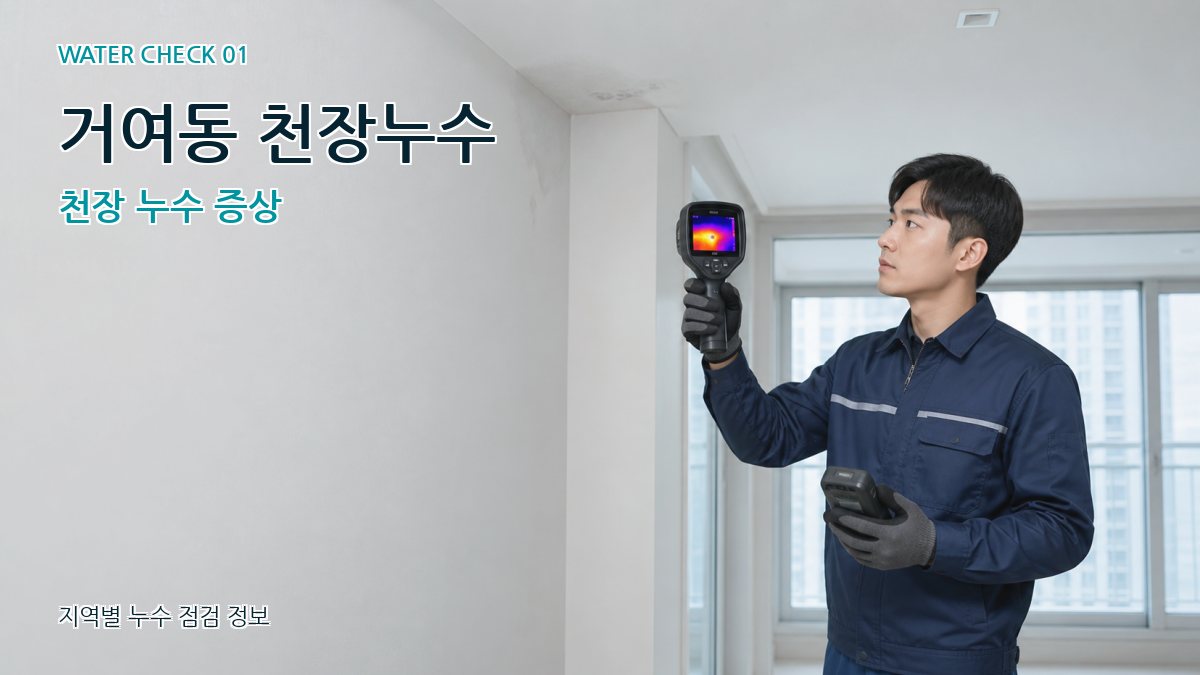 거여동 천장누수 천장 누수 증상