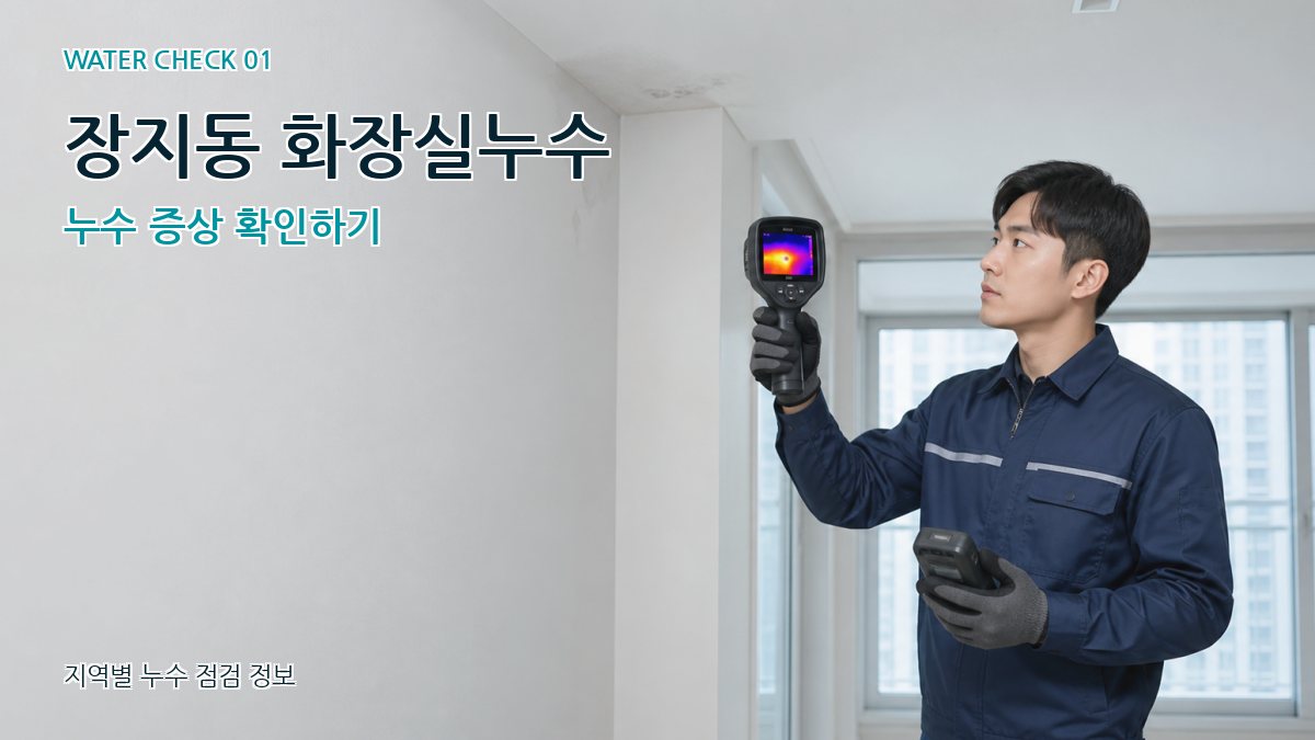 장지동 아파트누수 누수탐지 이미지