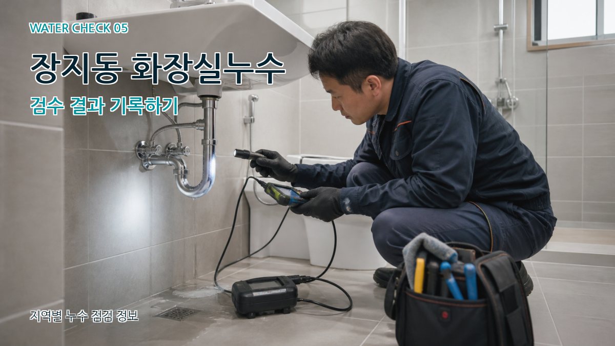 장지동 누수공사 누수탐지 이미지